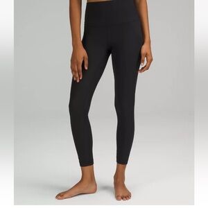 Lululemon Align With Pockets High Rise 25” Black Size 2 NWT
